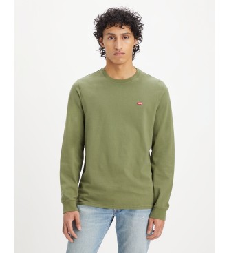 Levi's Originalna majica Housemark zelena