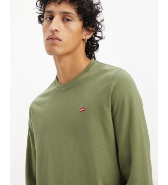 Levi's Originalna majica Housemark zelena
