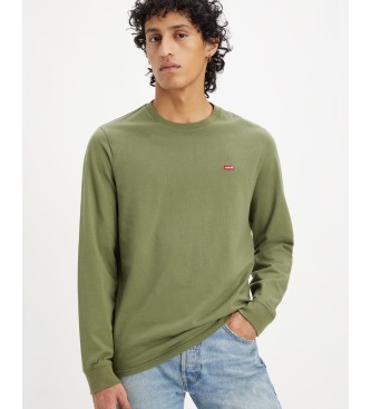 Levi's Originalna majica Housemark zelena