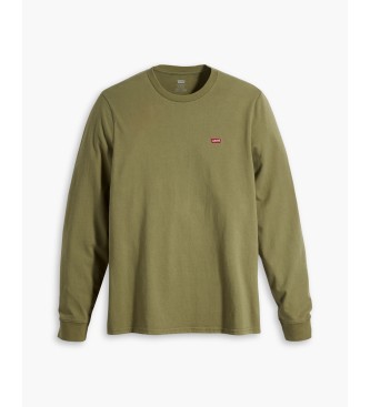 Levi's Originalna majica Housemark zelena
