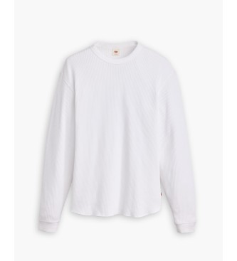 Levi's Maglietta termica bianca rilassata
