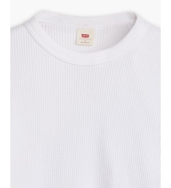 Levi's Maglietta termica bianca rilassata