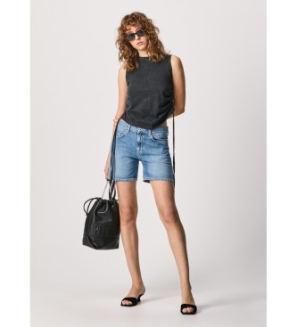 Pepe Jeans Shorts in denim azzurro Mable