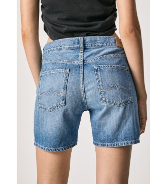 Pepe Jeans Shorts in denim azzurro Mable