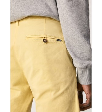 Pepe Jeans Shorts Mc Queen amarelo
