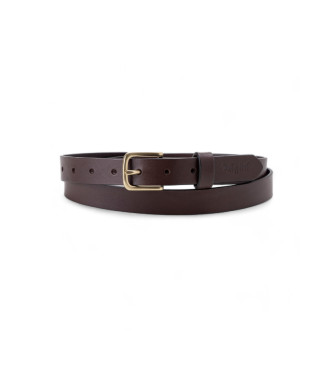 Levi's Leather belt New Narrow brown