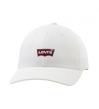 Levi's Mid Batwing Flexifit cap white