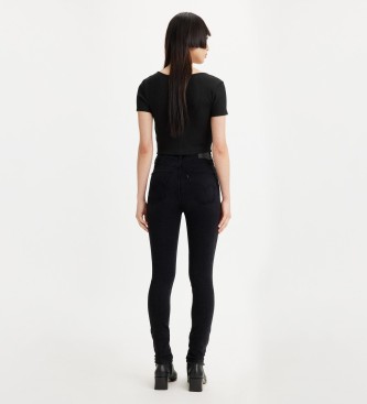 Levi's Mile High super skinny jeans czarne