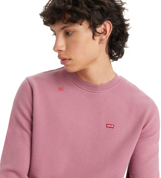 Levi's Sweatshirt Original Housemark pink
