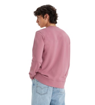 Levi's Sweatshirt Original Housemark pink