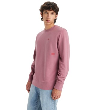 Levi's Sweatshirt Original Housemark rosa