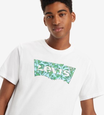 Levi's Grafisk T-shirt hvid