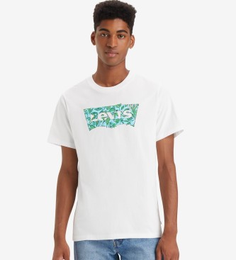 Levi's T-shirt med grafik vit
