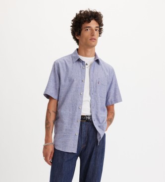 Levi's Sunset blue pocket shirt