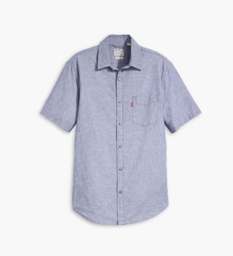 Levi's Camisa de bolso azul-sol
