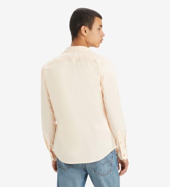 Levi's Battery Slim skjorte lyserd