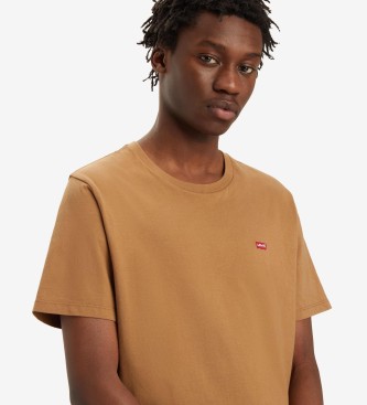 Levi's T-shirt Orginal Housemark marron