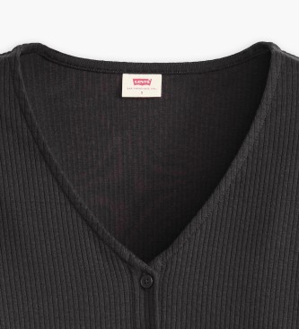 Levi's T-shirt  manches longues Muse noir