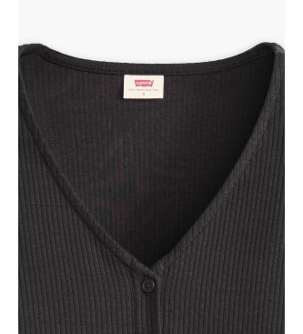 Levi's T-shirt a maniche lunghe Muse nera