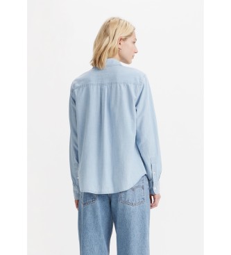 Levi's Klassiek blauw overhemd