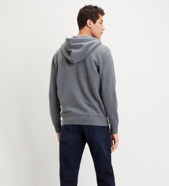 Levi's Sweatshirt Original Hausmarke grau