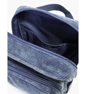 Levi's Borsa a tracolla a tracolla con zip blu