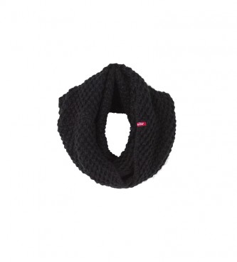 Levi's Echarpe Infinity en tricot classique noir