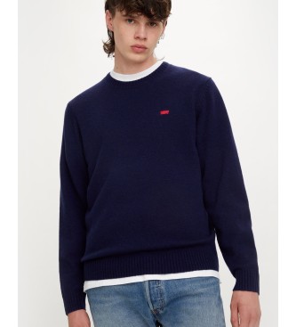 Levi's Original Housemark navy jumper