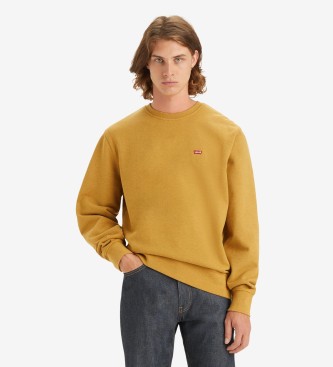 Levi's Original Housemark sennepsfarvet sweatshirt