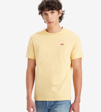 Levi's Oryginalna koszulka Housemark w kolorze żółtym
