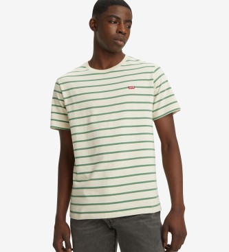 Levi's Origineel huismerk T-shirt groen