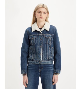 Levi's Sherpa Trucker Jacket blue