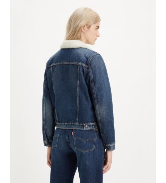 Levi's Sherpa Trucker Jacket blue