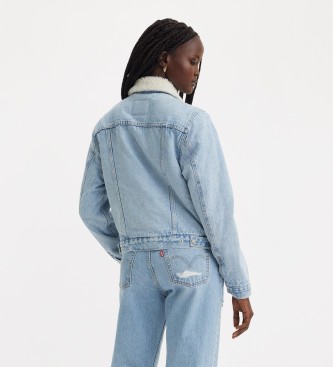 Levi's Originalna jakna Sherpa Trucker Jacket blue