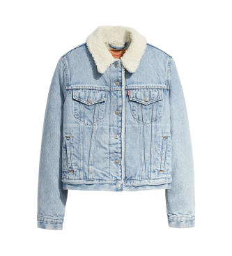 Levi's Originalna jakna Sherpa Trucker Jacket blue