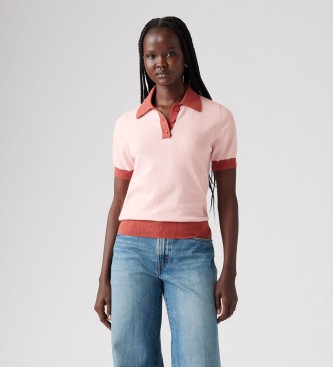 Levi's Polo Oxford Comma roza