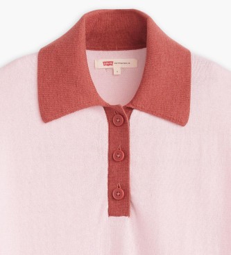 Levi's Polo Oxford Comma roza