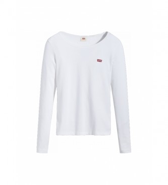 Levi's Pack 2 T-Shirts unis  manches longues blanc