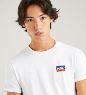 Levi's Pacote de duas T-shirts brancas, da Marinha