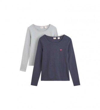 Levi's Pack of two T-shirts navy, grey