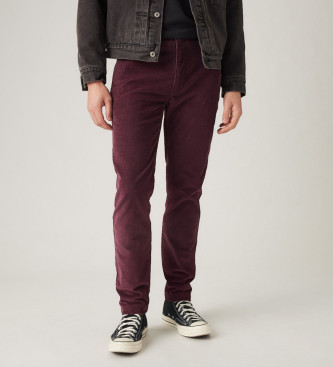 Levi's Pantaloni chino slim affusolati marrone rossiccio Xx