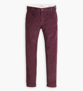 Levi's Xx Chino Slim Taper Trousers maroon