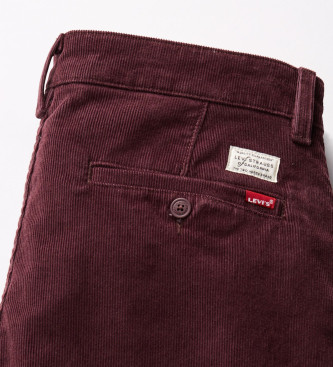 Levi's Spodnie Xx Chino Slim Taper w kolorze bordowym