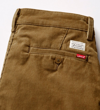 Levi's XX Chino Standard Taper Trousers castanho