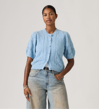 Levi's C�rdigan Pauline Pointelle azul