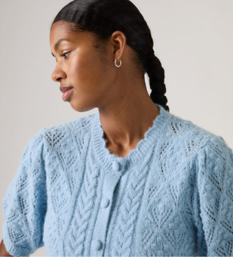 Levi's C�rdigan Pauline Pointelle azul