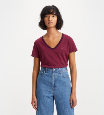 Levi's Perfect Vneck T-shirt red