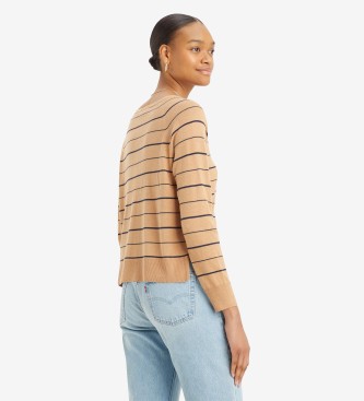 Levi's Trje med V-hals Petal brown