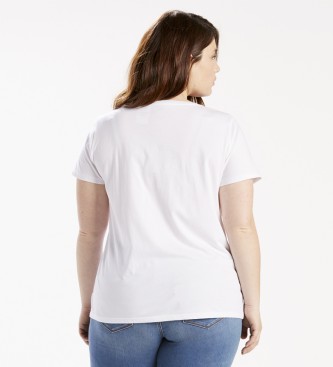 Levi's Perfektes Plus-T-Shirt Batwing wei