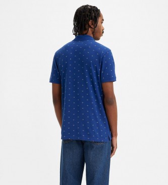 Levi's Polo Hm Rollo Foulard Sodalite blue